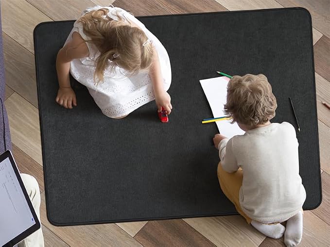 Heavy Duty Office Chair Mat for Carpet and Hardwood Floor Bohemian Desk Chair - Image 6