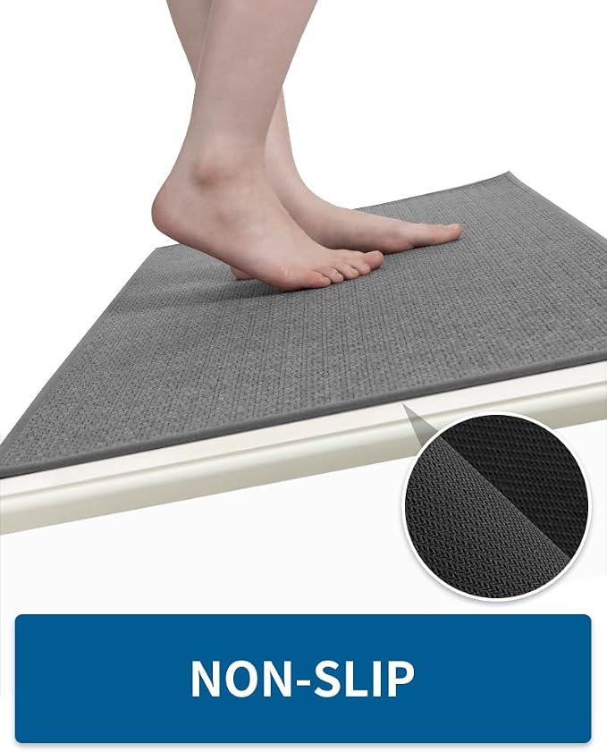 MontVoo Kitchen Rugs and Mats Non Skid Washable, Absorbent Runner Rugs - Image 4