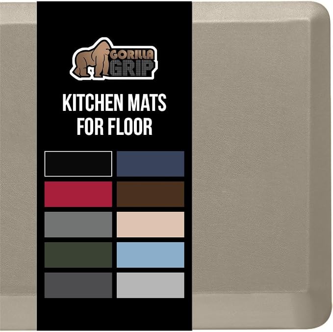 GORILLA GRIP Comfortable Cushioned Kitchen Mats by Unknown