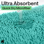 GORILLA GRIP Bath Rug Mat 44x26, Soft Absorbent Chenille, Quick Dry Microfiber - Image 5