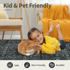 Rugxara 9x12 Area Rugs for Living Room Bedroom, Large Washable Rug, Non Slip & - Image 8