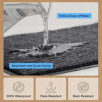 GORILLA GRIP Waterproof Traffic Guard Door Mat, Heavy Duty Entryway Mats - Image 5
