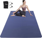 UMINEUX Large Yoga Mat for Men and Women 1/4 & 2/5 Inch Extra Thick TPE Fitness by UMINEUX