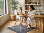 Splat Mat for Under High Chair/Arts/Crafts, WOMUMON Washable Spill Mat - Image 6