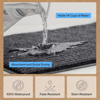 GORILLA GRIP Waterproof Traffic Guard Door Mat, Heavy Duty Entryway Mats - Image 5