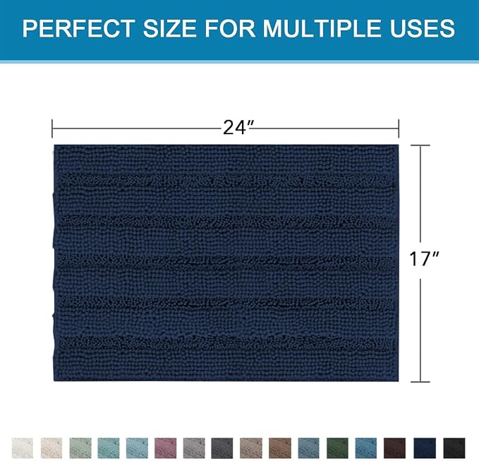 H.VERSAILTEX Bathroom Rugs Bath Rugs - Image 2