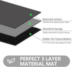 Ultra Thin Door Mat Indoor Entrance, 1/10 in Thin Door Mats - Image 3