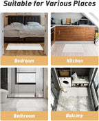 AMOAMI Upgraded Waffle Bath Mat, Super Absorbent Non Slip Bath Mats - Image 7