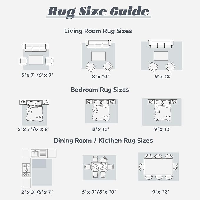 Area Rug 10x14 Washable Rug, Vintage Boho Medallion Rugs Non-Slip Soft Low Pile - Image 8