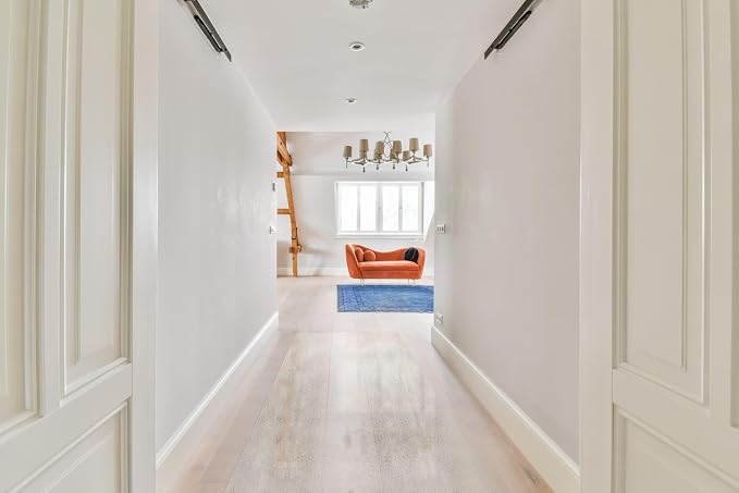 Clear Hard Floor Runner, USA Made, 44 Inch Round, 2mm Thick Clear Vinyl - Image 9