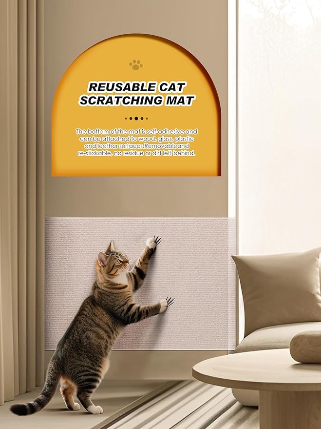 2PCS 39.4"x15.8" Cat Scratch Furniture Protector - Image 5