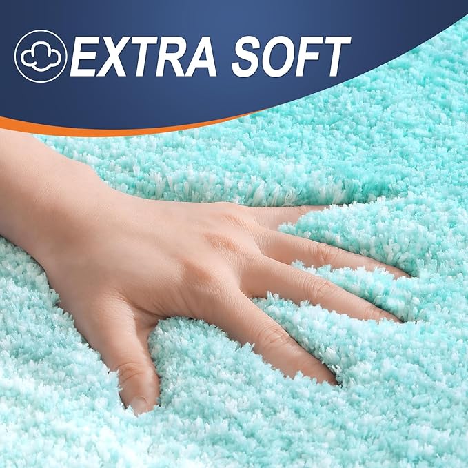 OLANLY Bathroom Runner Rugs Mat 70x24, Extra Soft Absorbent Microfiber Bath Rugs - Image 3