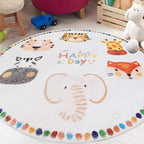 Poowe Round Kids Rug - Image 4