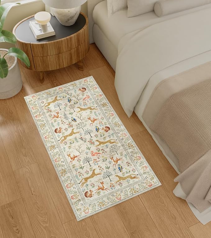 DUKINO 2x5 Rug for Hallway, Washable Kitchen Runner Rug - Image 6