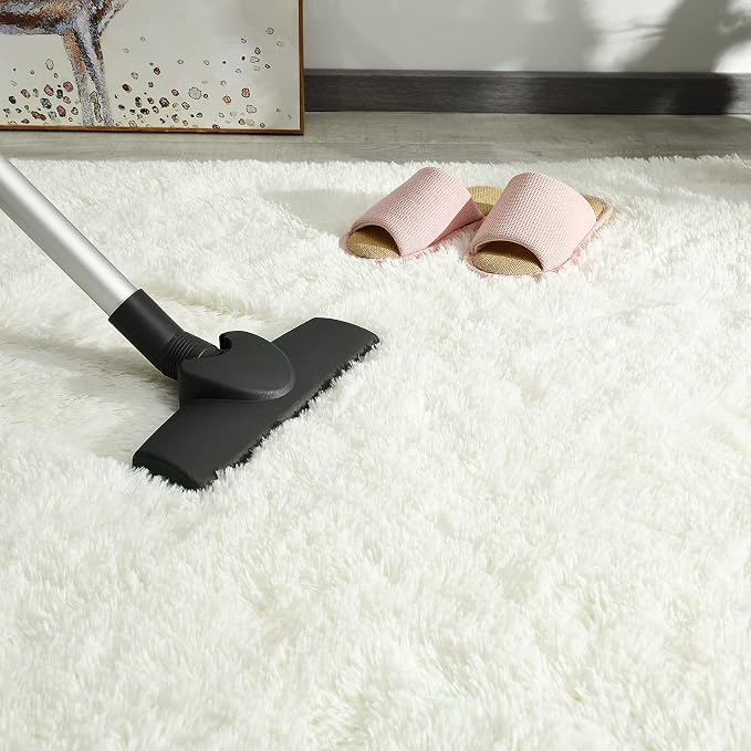 Andecor Soft Fluffy Bedroom Rugs, 6 x 9 Feet Indoor Shaggy Plush Area Rug - Image 4