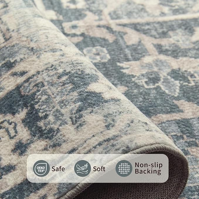 Rugxara Entryway Rug Door Mat, Washable Samll 2x3 Rug, Non Slip Area Rugs - Image 4