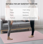 UMINEUX Large Yoga Mat for Men and Women 1/4 & 2/5 Inch Extra Thick TPE Fitness - Image 7