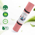 YOGATI® Yoga Mat with Strap with Alignment Lines. Home Workout Mat - Image 5