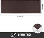 HIYARD Sturdy Front Door Mat, Absorbent Muddy Dirt Resist Welcome Door Mats - Image 2
