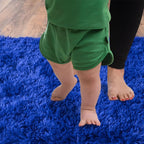 Soft Runner Rugs for Bedroom Hallways, 2x3 Royal Blue Fluffy Shag Throw Area - Image 7