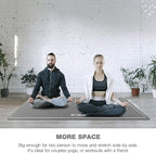 UMINEUX Large Yoga Mat for Men and Women 1/4 & 2/5 Inch Extra Thick TPE Fitness - Image 5