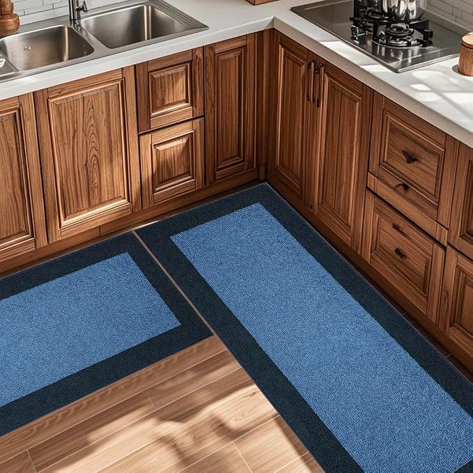 Machine Washable Throw Rug 24" x 36", Non Slip Kitchen Mat - Image 6