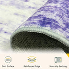 RELEANY Washable Area Rugs 4'x6' Non-Slip Modern Abstract Soft - Image 5