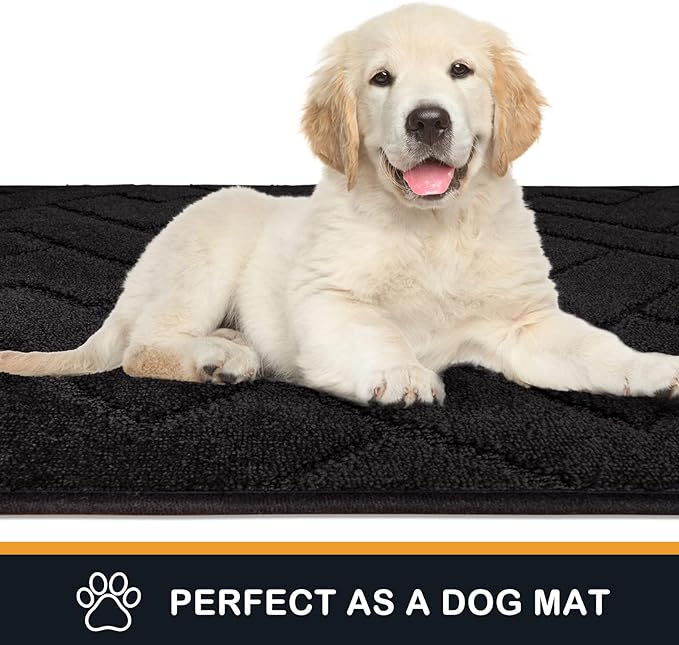 PURRUGS Dirt Trapping Door Mat 24" x 84", Non-Slip Machine Washable Entry Rug - Image 6