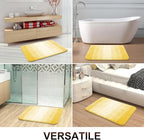 OLANLY Luxury Toilet Rugs U-Shaped 24x20, Extra Soft and Absorbent Microfiber - Image 7
