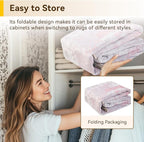 RELEANY Washable Area Rugs 6ft Non-Slip Modern Abstract Soft - Image 8