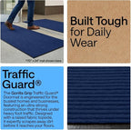GORILLA GRIP Waterproof Traffic Guard Door Mat, 2 Pack Heavy Duty Entryway Mats - Image 3