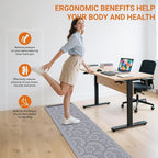 Mattitude 4/5 Inch Kitchen Mat, 17.3x59in Heavy Duty Ergonomic Comfort Foam - Image 5