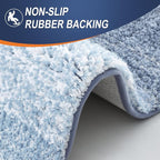 OLANLY Bathroom Runner Rugs Mat 70x24, Extra Soft Absorbent Microfiber Bath Rugs - Image 4