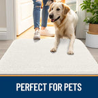 OLANLY Dog Door Mat for Muddy Paws 59x20, Absorbs Moisture and Dirt, Absorbent - Image 6