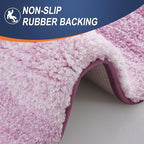 OLANLY Bathroom Rugs Mat 34x21, Extra Soft Absorbent Microfiber Bath Rugs - Image 5