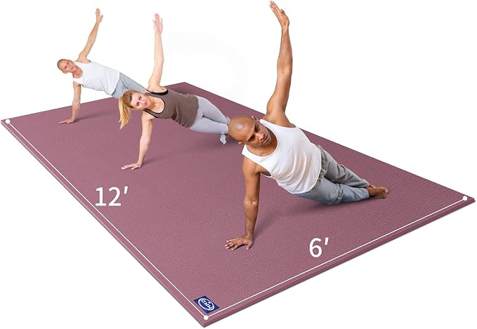 MRO Extra Large Yoga Mat, Soft for Women and Men Fitness, stretching by MRO