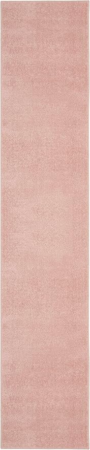 Nourison Home Nourison Essentials Pink 2'2" x 20' Area Rug - Image 3
