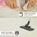 5X8 Ultra Soft Rug for Living Room, Fluffy Shag Area Rug for Bedroom, Modern - Image 7