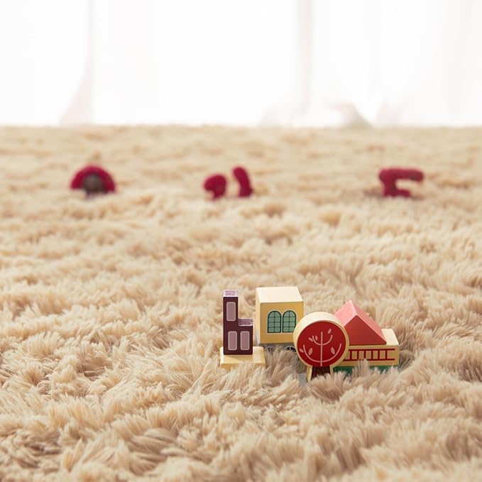 Andecor Soft Extra Large Area Rugs, 9x12 Indoor Shaggy Plush Rug - Image 6