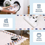 GarveeHome Scalloped Washable Rug 9x12 Area Rug - Image 6