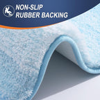 OLANLY Small Bathroom Rugs Mat 24x16, Extra Soft Absorbent Microfiber Bath Rugs - Image 4