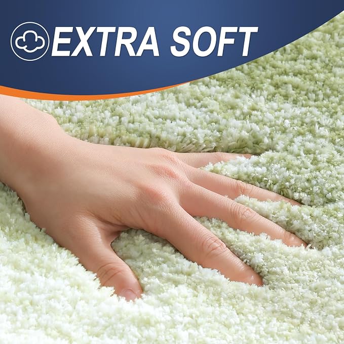 OLANLY Large Bathroom Rugs Mat 54x24, Extra Soft Absorbent Microfiber Bath Rugs - Image 3