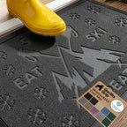 GORILLA GRIP 100% Waterproof All-Season WeatherMAX Doormat 35x23, US Designed by Unknown