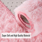 Andecor Soft Fluffy Bedroom Rugs, 4 x 6 Feet Indoor Shaggy Plush Area Rug - Image 6
