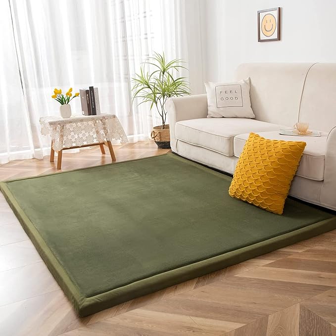 MAXYOYO Play Mat, 1.2" Thick Memory Foam Soft Padded Carpet by MAXYOYO