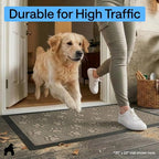 GORILLA GRIP 100% Waterproof All-Season WeatherMAX Doormat US Designed Natural - Image 7