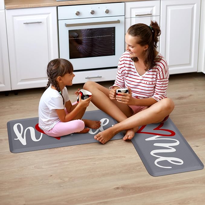 HappyTrends Kitchen Mat Cushioned Anti-Fatigue Rug Non-Slip Kitchen Rugs Stain - Image 7