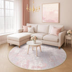 RELEANY Washable Area Rugs 6ft Non-Slip Modern Abstract Soft - Image 3