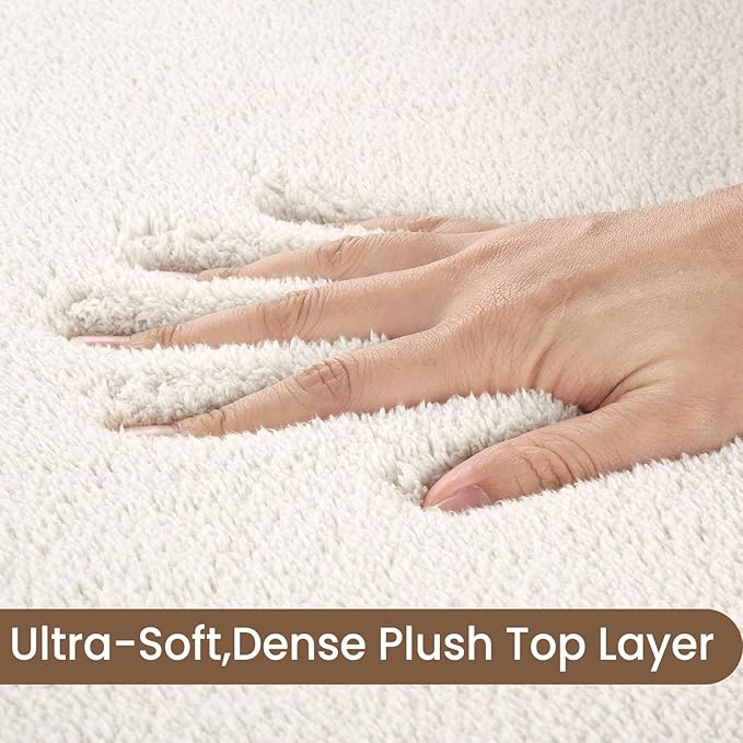 Sour Lemon 4x6 Area Rugs for Living Room, Soft Area Rug Fluffy Rugs for - Image 2