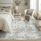 5x7 Area Rugs Washable Living Room Rug-No Slip Soft Carpets Modern Abstract - Image 3